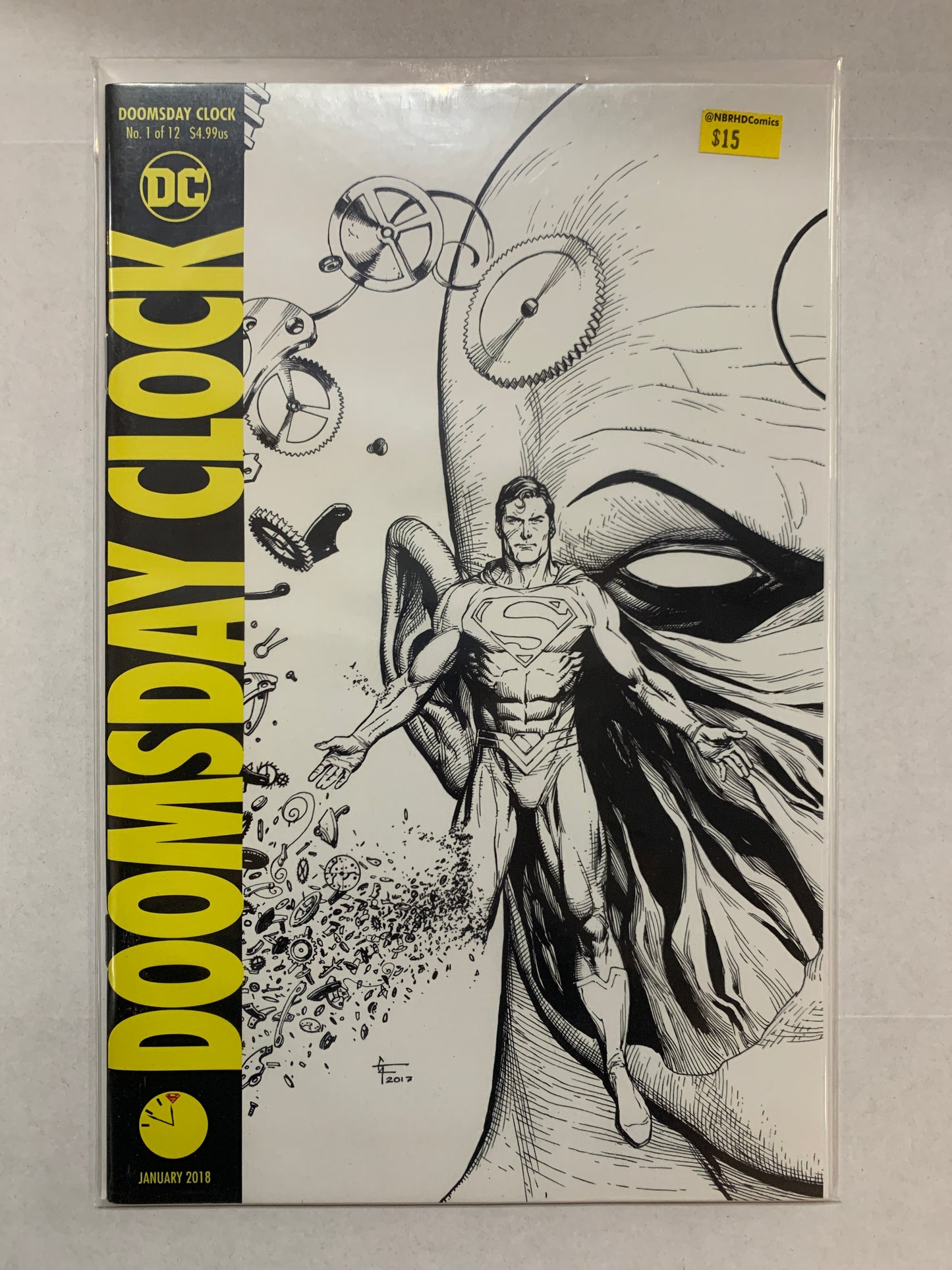 Doomsday clock #1 - Midnight Release Variant
