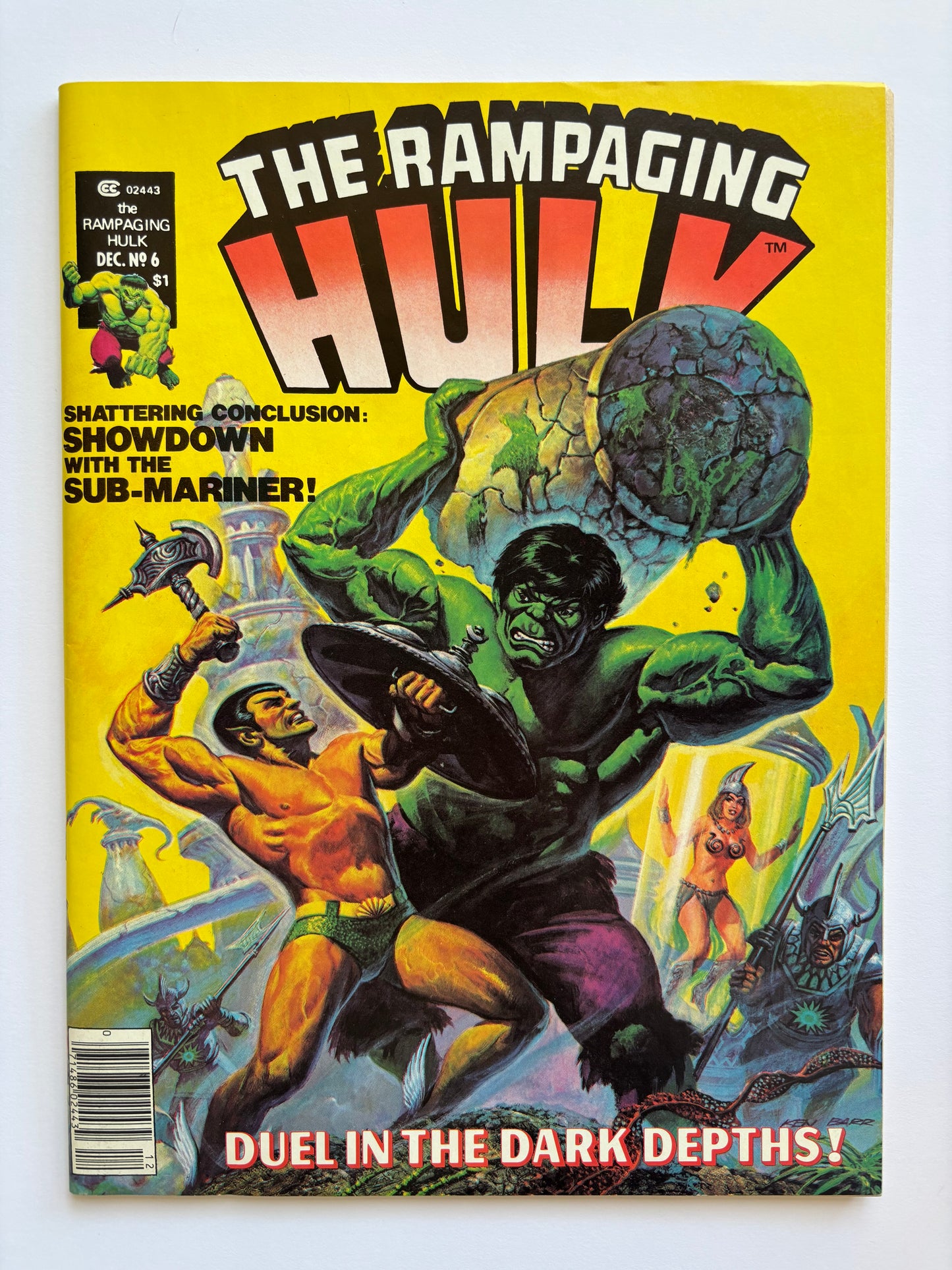 Rampaging Hulk (1977 Magazine) #6