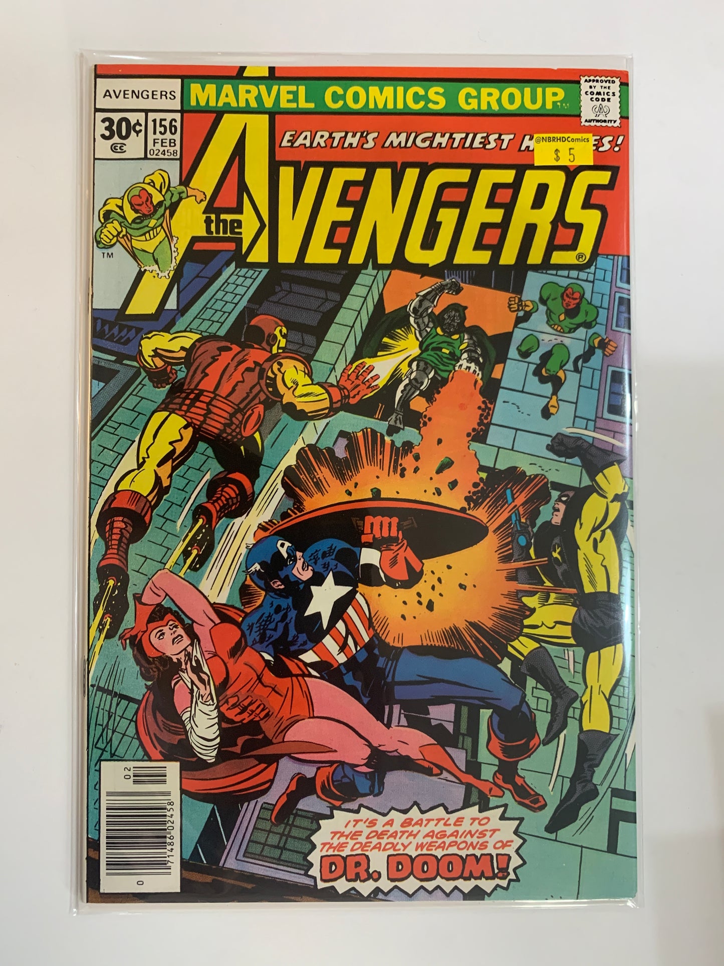 Avengers #156