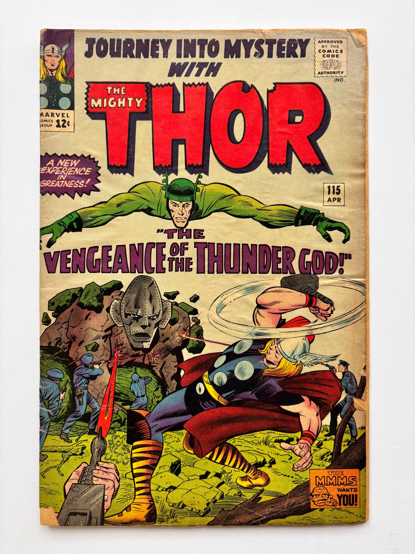 Thor (1962 Journey Into Mystery Series) #115