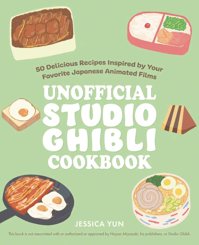 Unofficial Studio Ghibli Cookbook 50 Delicious Recipes Hardcover (C