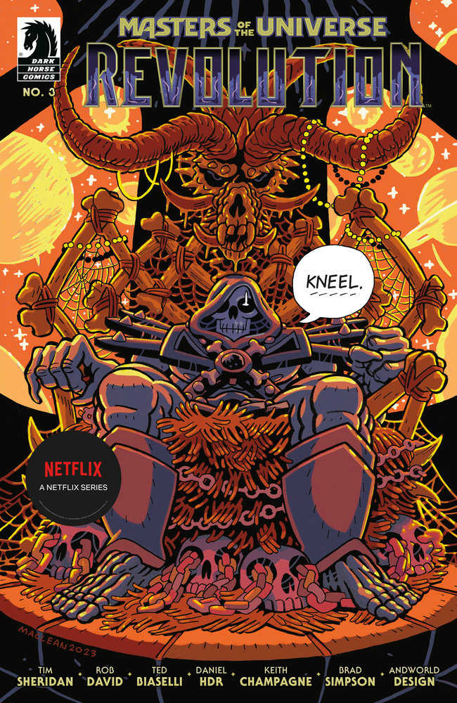 Masters Of The Universe: Revolution #3 (Cover B) (Andrew Maclean) (signed)