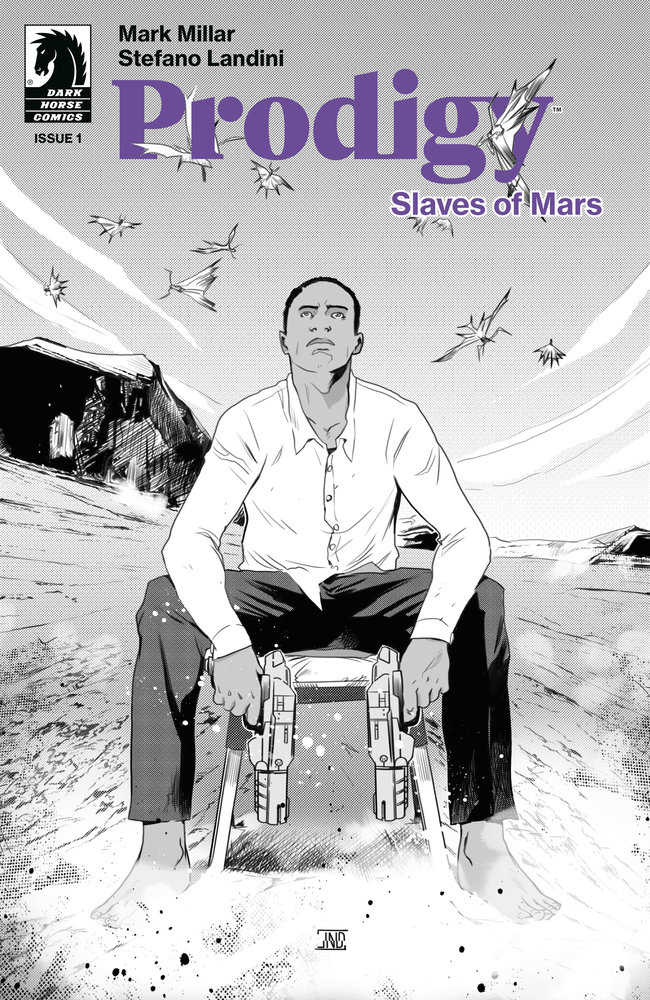 Prodigy: Slaves Of Mars #1 (Cover B) (Black & White) (Stefano Landini)
