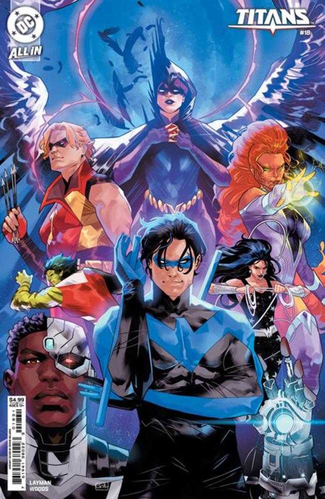 Titans #18 Cover B Edwin Galmon Card Stock Variant (SIGNED)