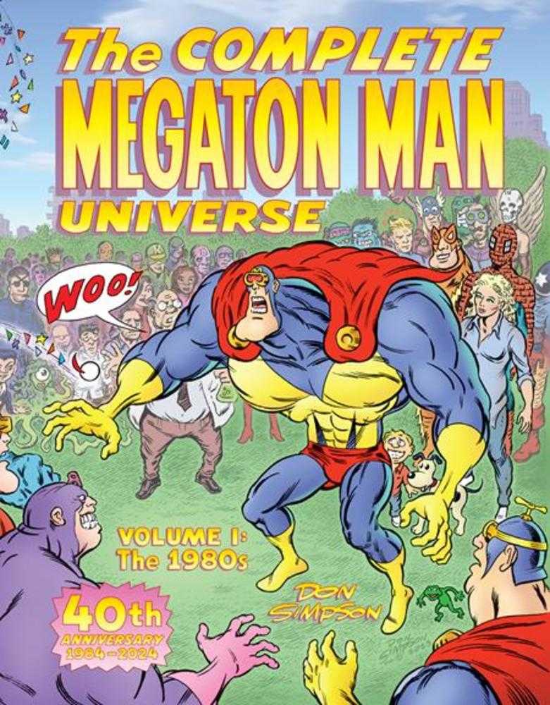 Complete Megaton Man Universe TPB Volume 01 The 1980 S (Mature)