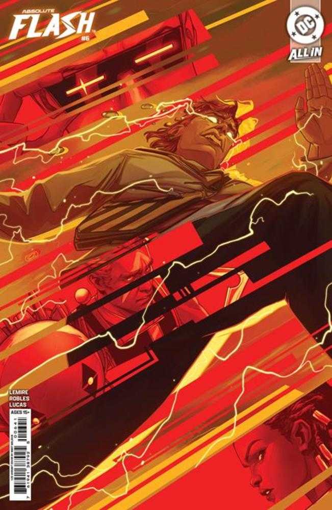 Absolute Flash #6 Cover D 1 in 25 Nimit Malavia Card Stock Variant