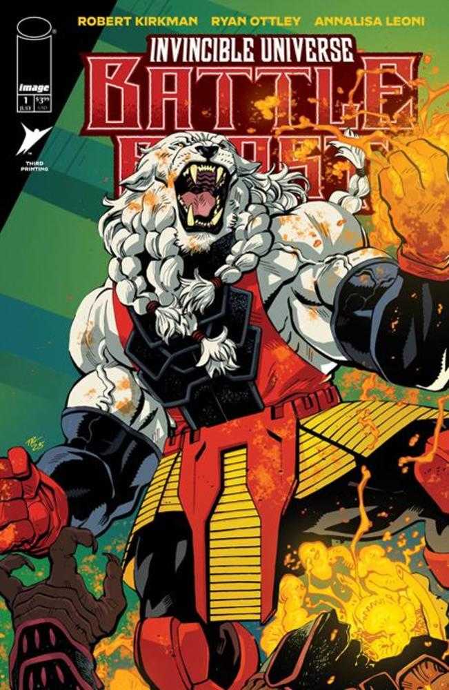 アメコミリーフ　Invincible Uni: Battle Beast #1 Invincible Universe Battle Beast #1 3RD Printing – Neighborhood Comics