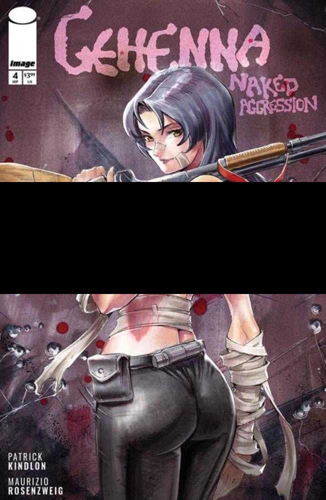 Gehenna Naked Aggression #4 (Of 4) Cover C Rodrigo Yoshimiya Nsfw Polybagged Variant