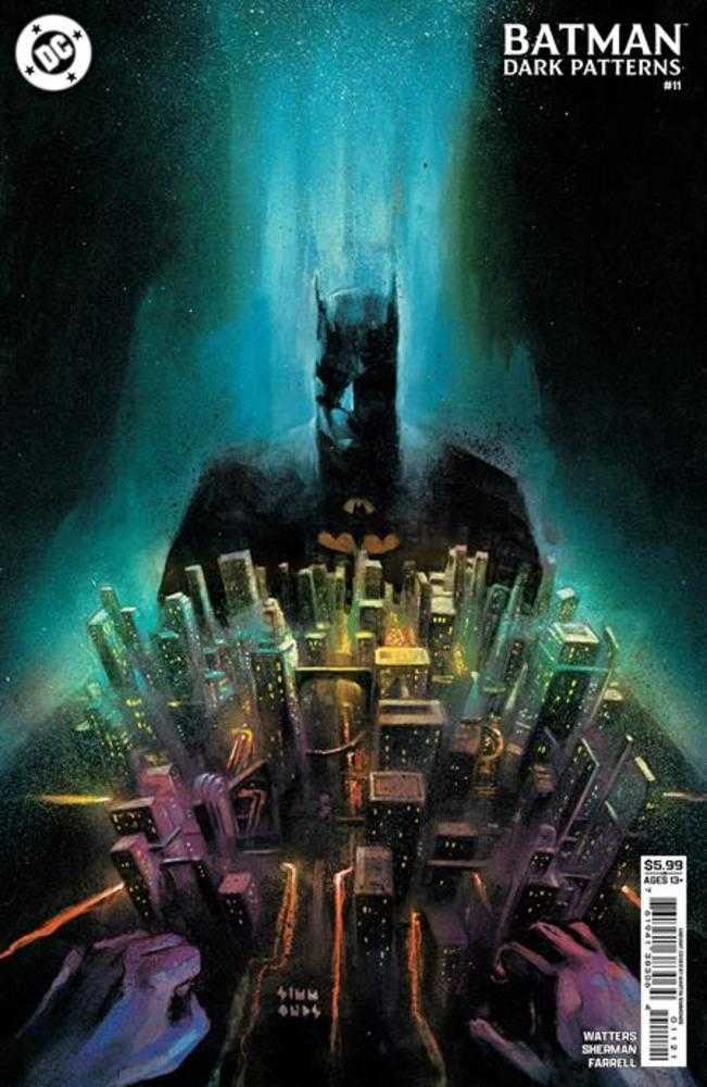 Batman Dark Patterns #11 (Of 12) Cover B Martin Simmonds Card Stock Variant