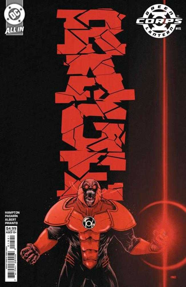 Green Lantern Corps #15 Cover B Jorge Fornes Card Stock Variant