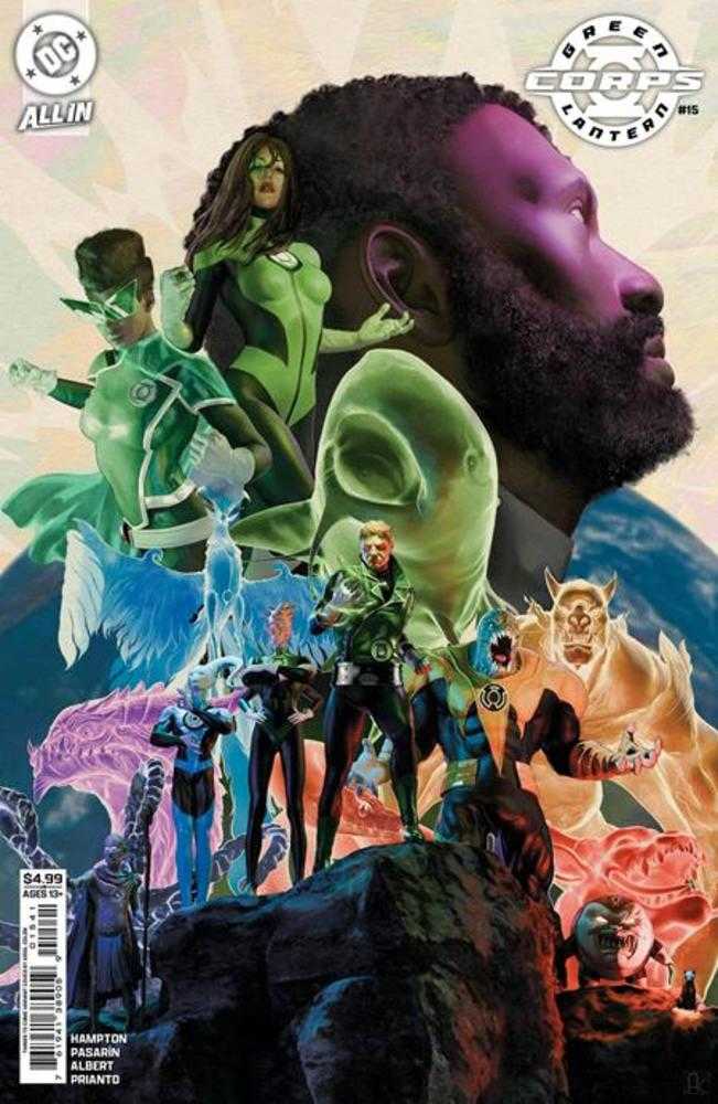 Green Lantern Corps #15 Cover D Ariel Colon Things To Come Card Stock Variant