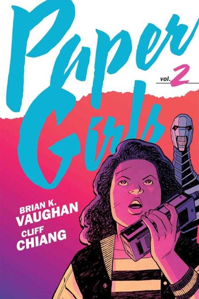Paper Girls Backpack Edition TPB Volume 02 Cliff Chiang Cover