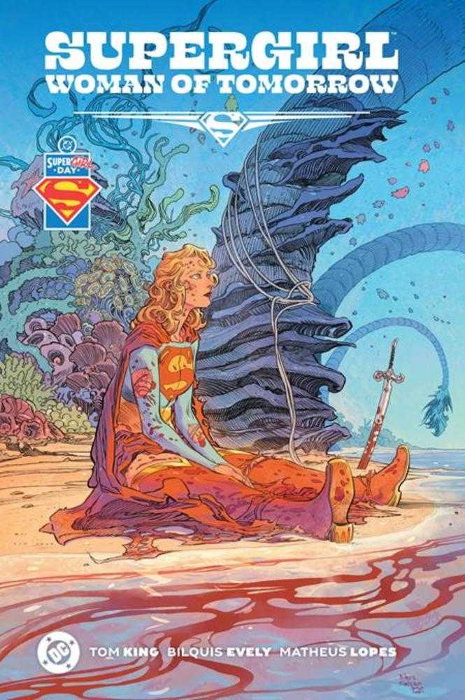 Superman Day 2026 Supergirl Woman Of Tomorrow The Deluxe Edition Hardcover Variant Dust Jacket