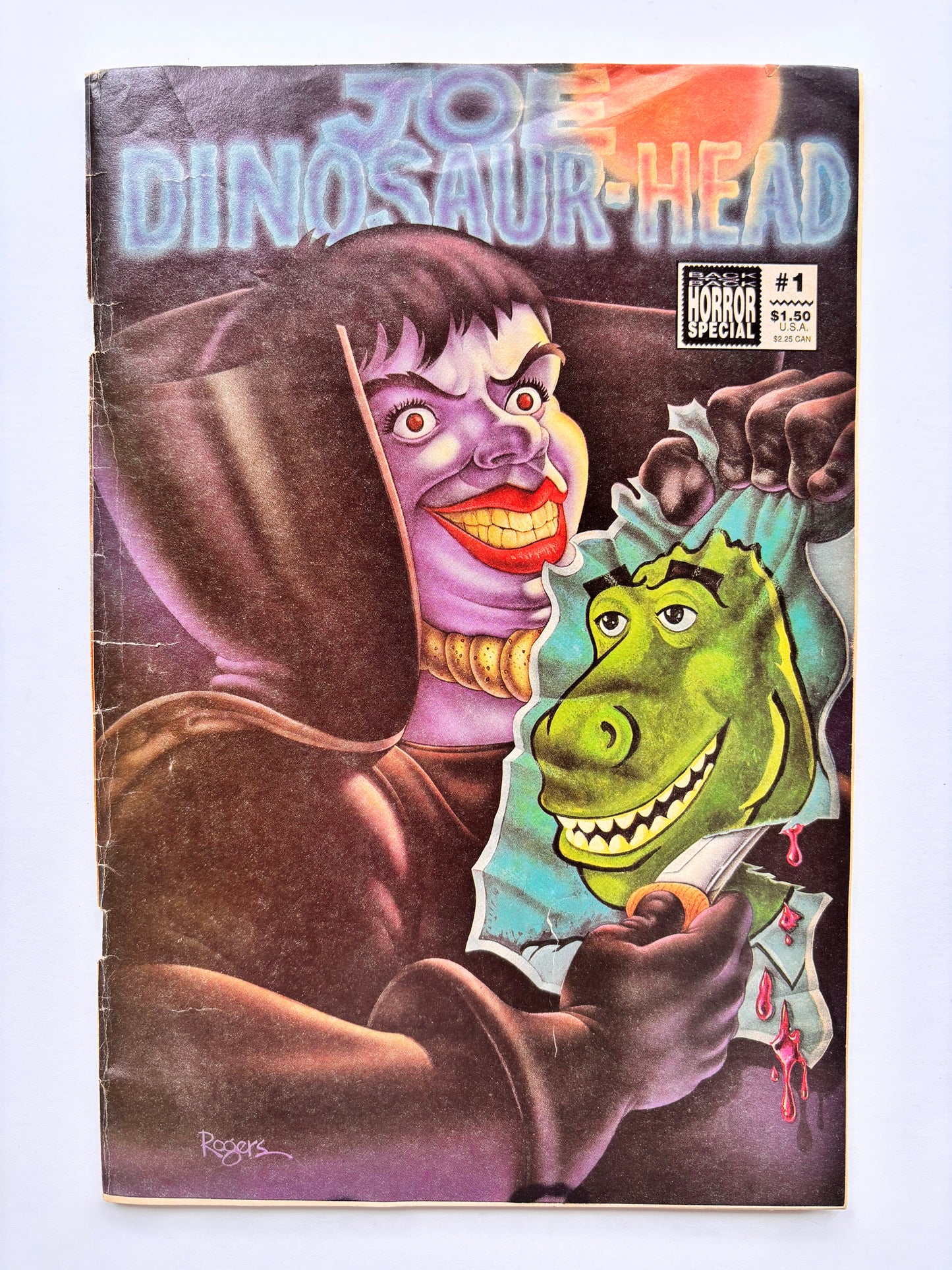 Zombie Boy’s Voodoo Tales & Joe Dinosaur-Head (1989 Back to Back Special) #1