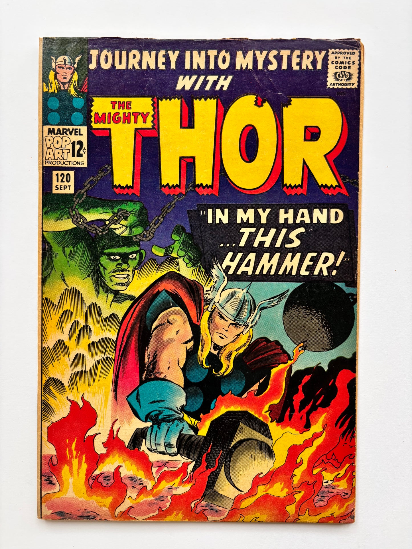 Thor (1962 Journey Into Mystery Series) #120