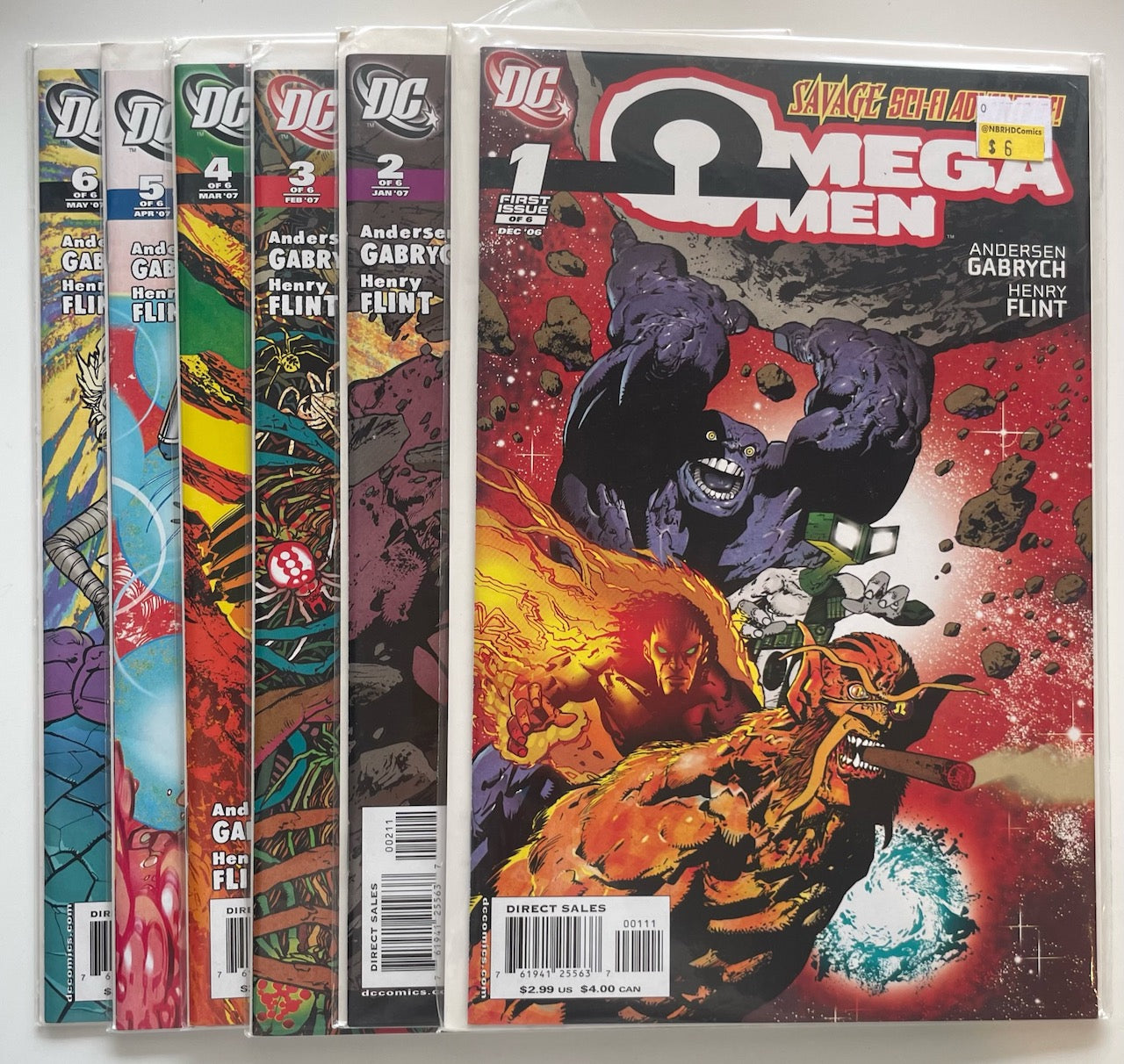 Omega Men 1-6 Set