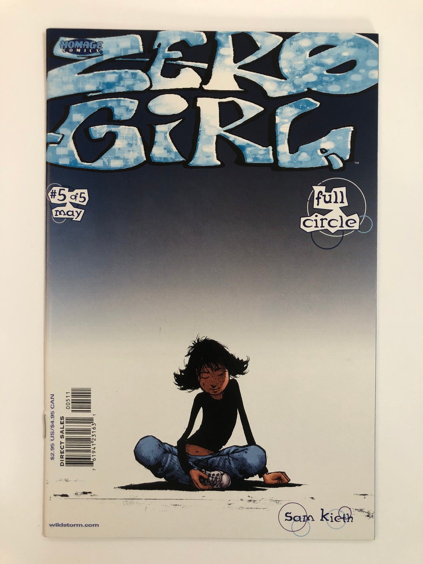 Zero Girl Full Circle (2003) #1-5 Complete Set