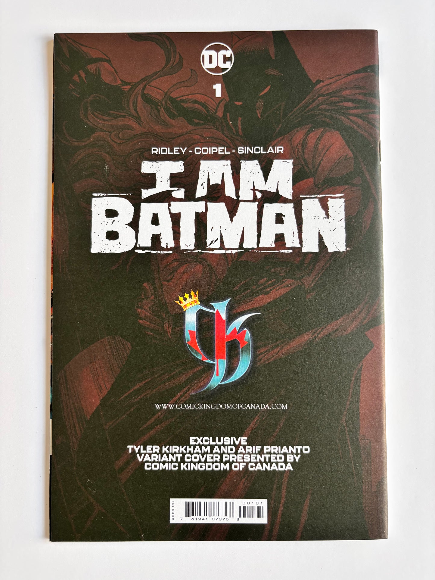 I Am Batman (2021) #1 Sketch Cover by Sajad Shah