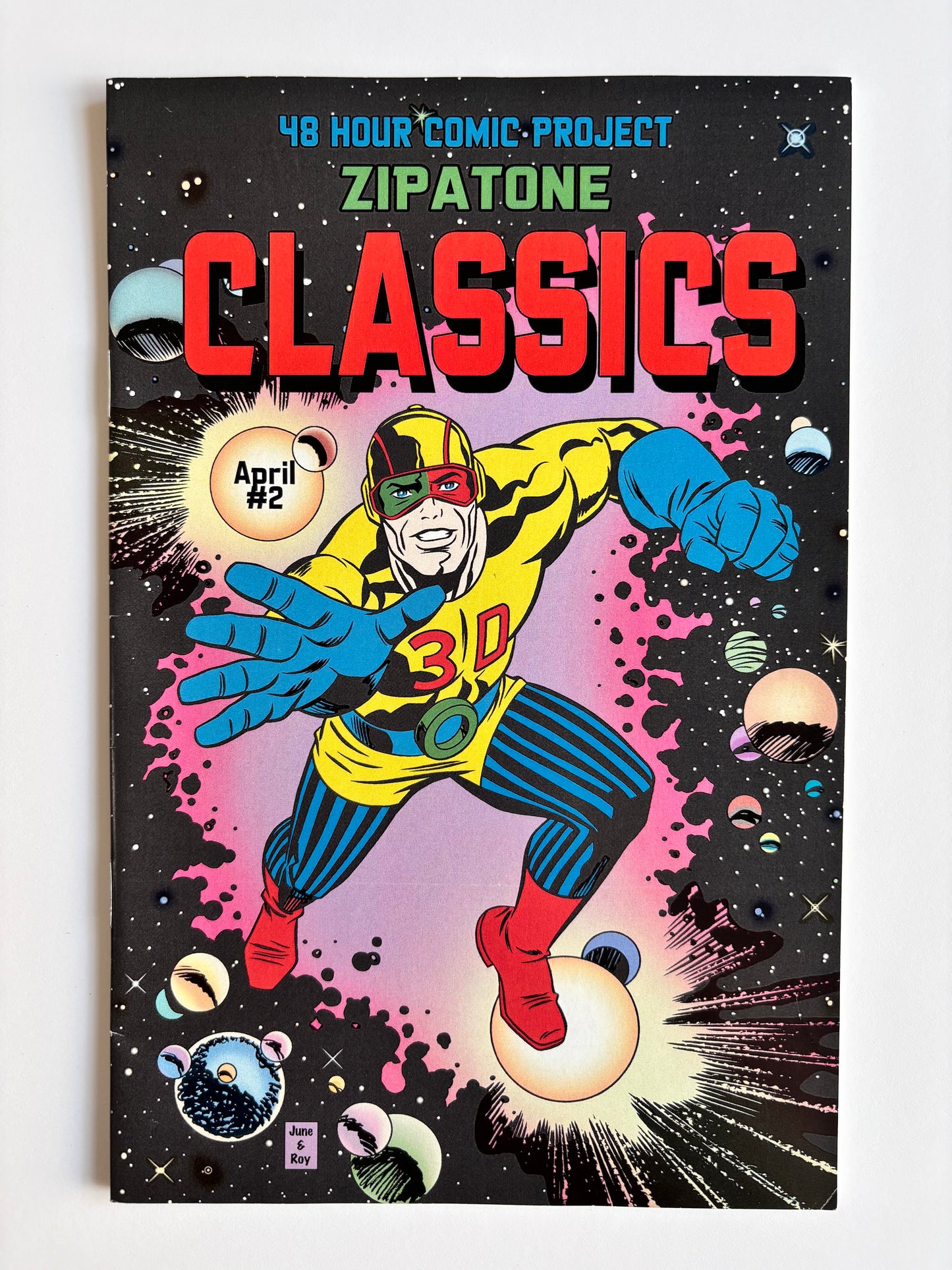 48 Hour Comic Project: Zipatone Classics #2