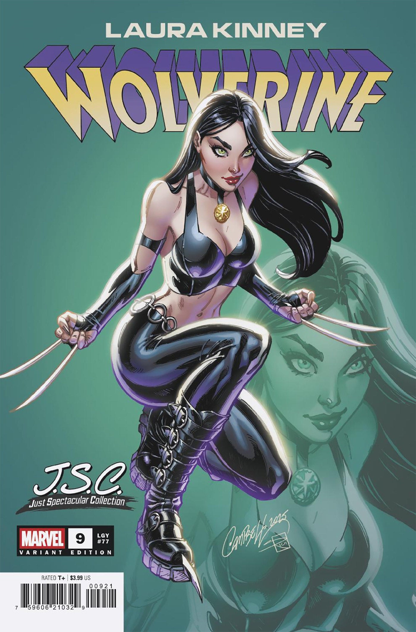 Laura Kinney: Wolverine #9 J. Scott Campbell Just Spectacular Collection Variant
