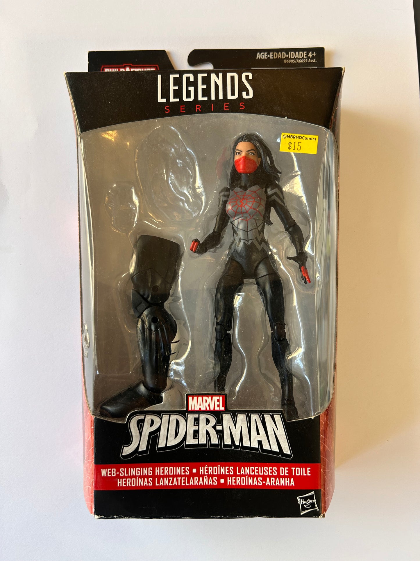 Marvel Legends Series Spider-Man: Web-slinging Heroines - Marvel’s Silk INCOMPLETE