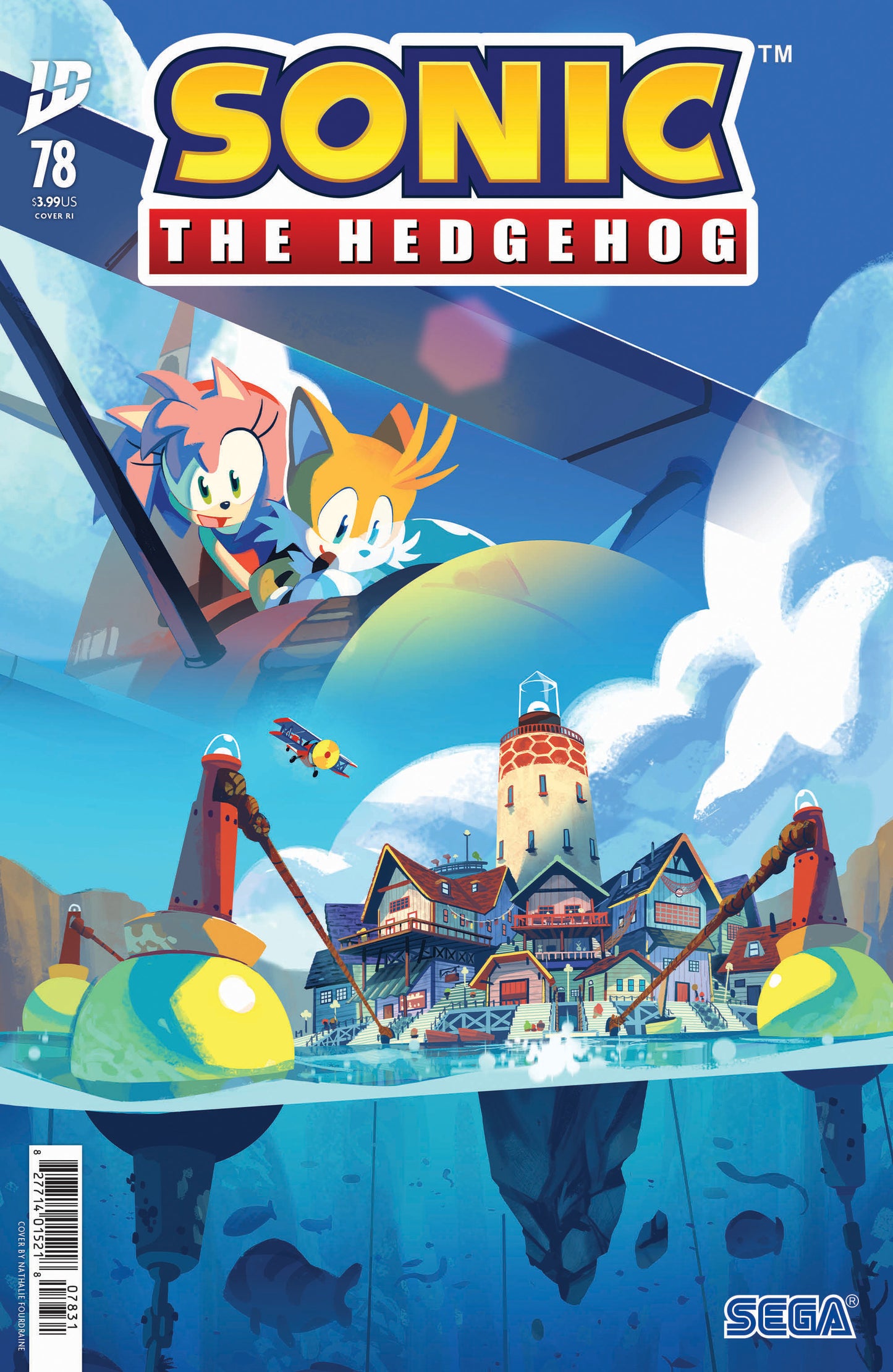 Sonic The Hedgehog #78 Variant Ri (10) (Fourdraine)