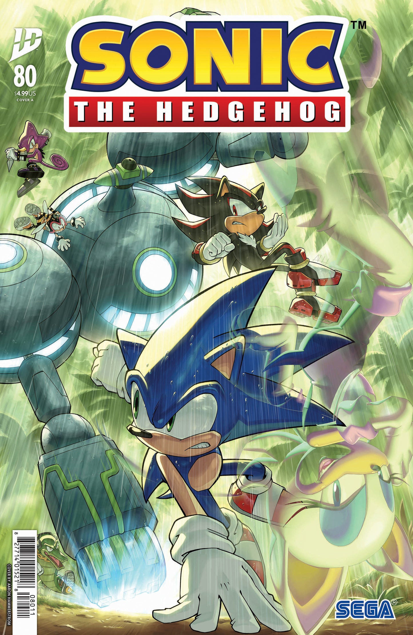 Sonic The Hedgehog #80 Cover A (Hammerstrom)