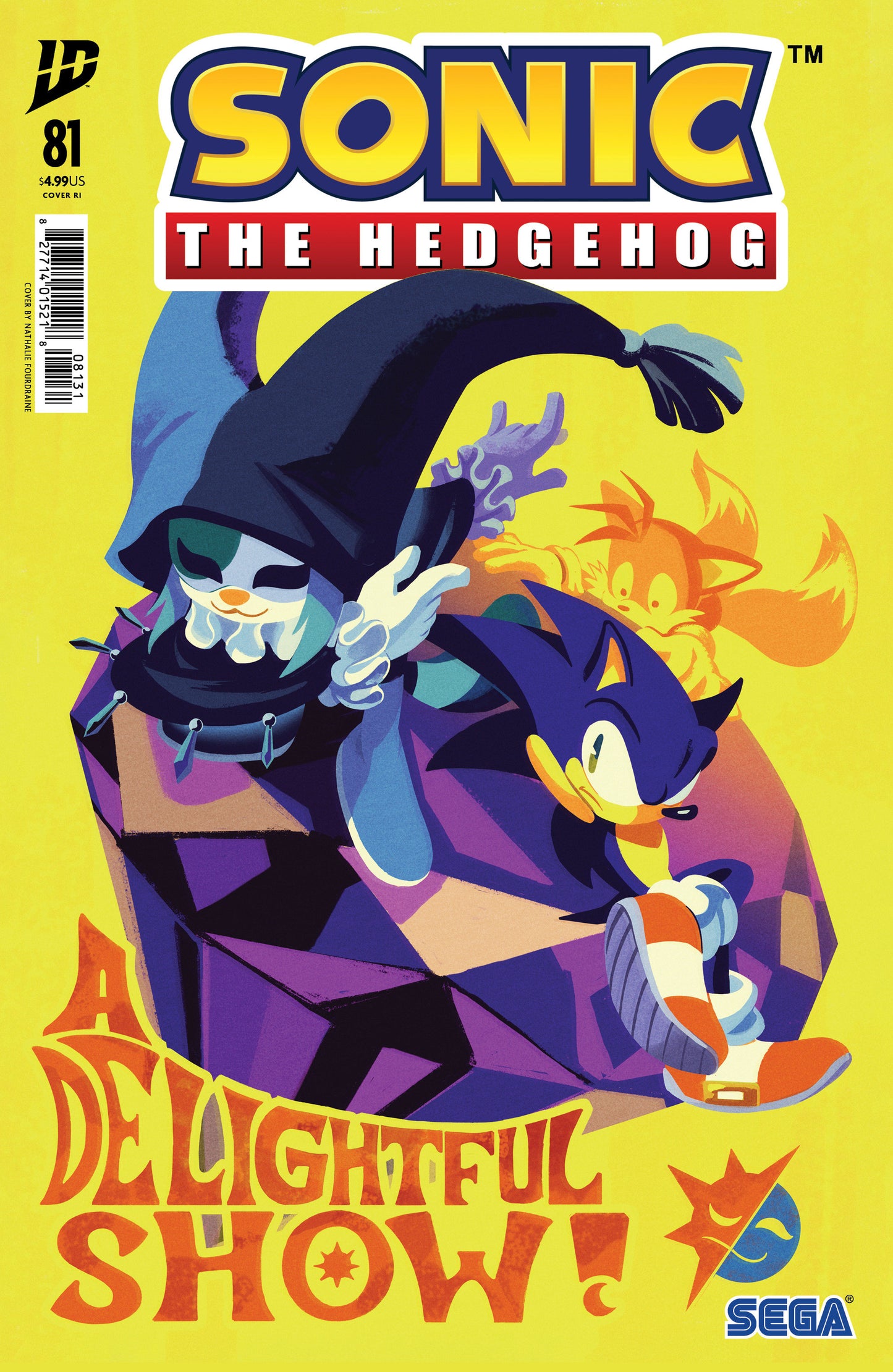 Sonic The Hedgehog #81 Variant Ri (15) (Fourdraine)