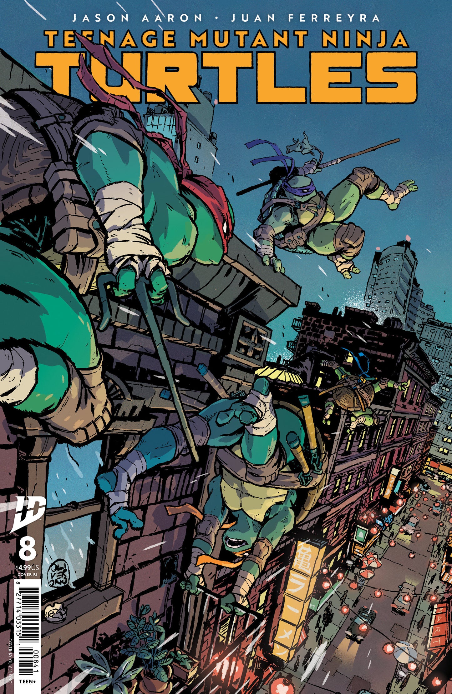 Teenage Mutant Ninja Turtles 2024 #8 10 Copy Ono Variant Edition