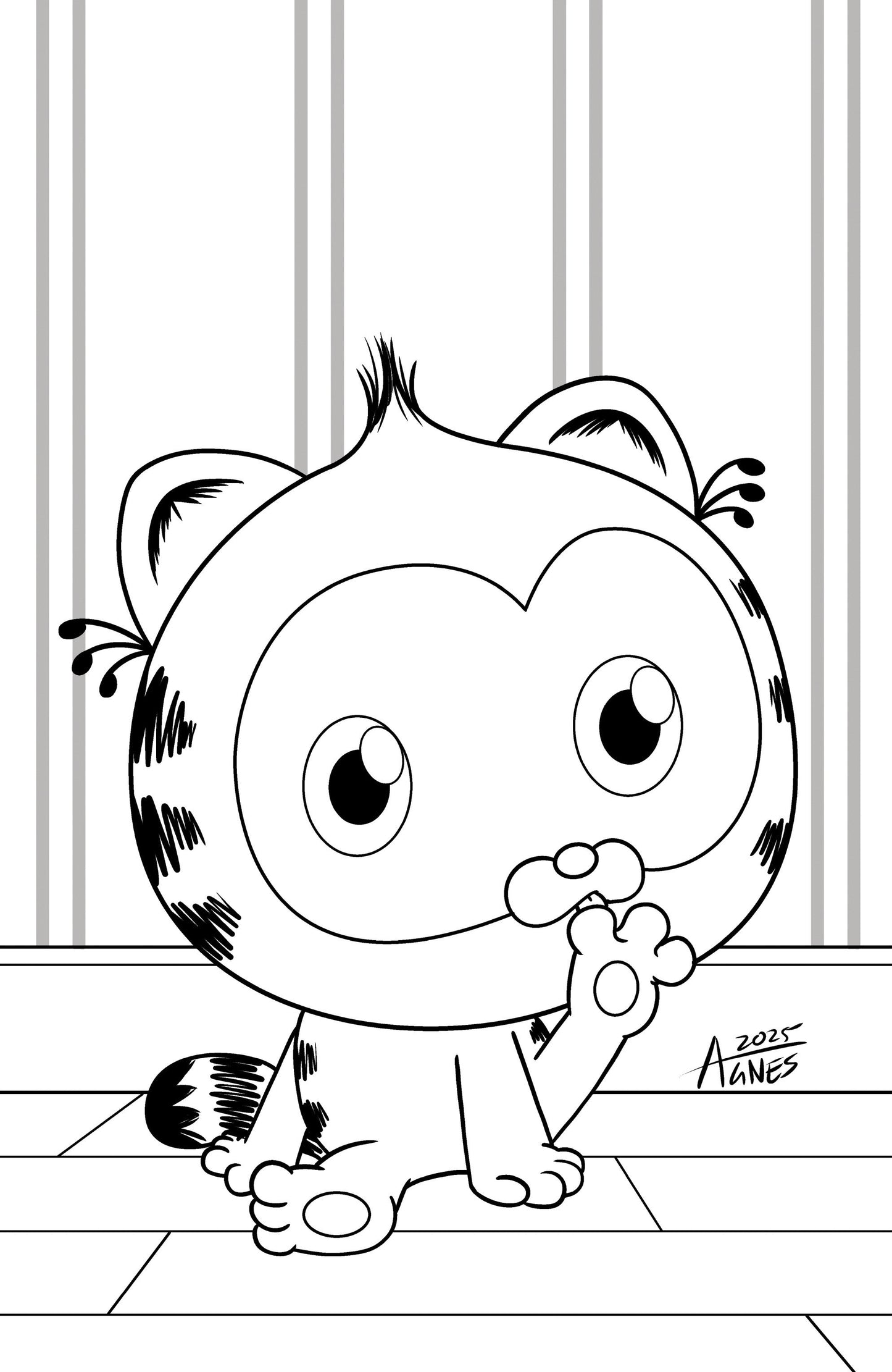 Baby Garfield #1 E 1 in 10 Variant Edition (Full Art, Garbowska)