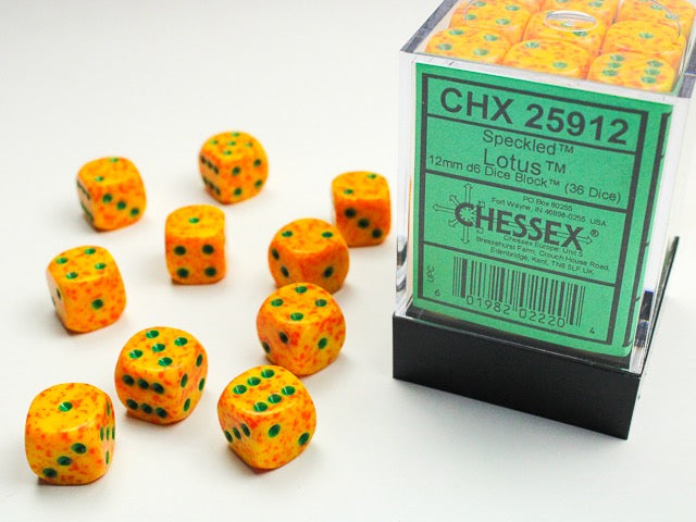 Chessex Dice - Speckled Lotus