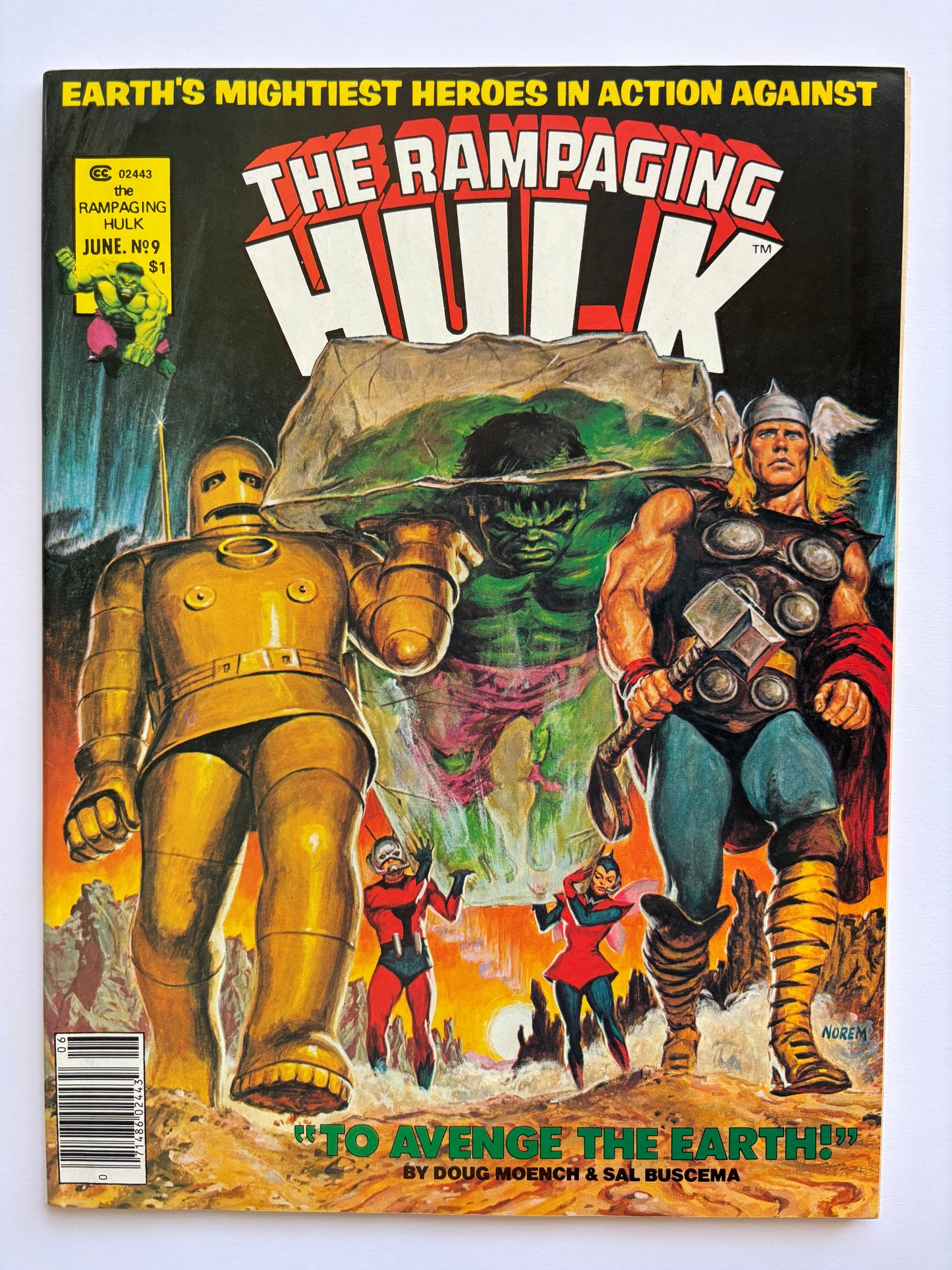 Rampaging Hulk (1977 Magazine) #9