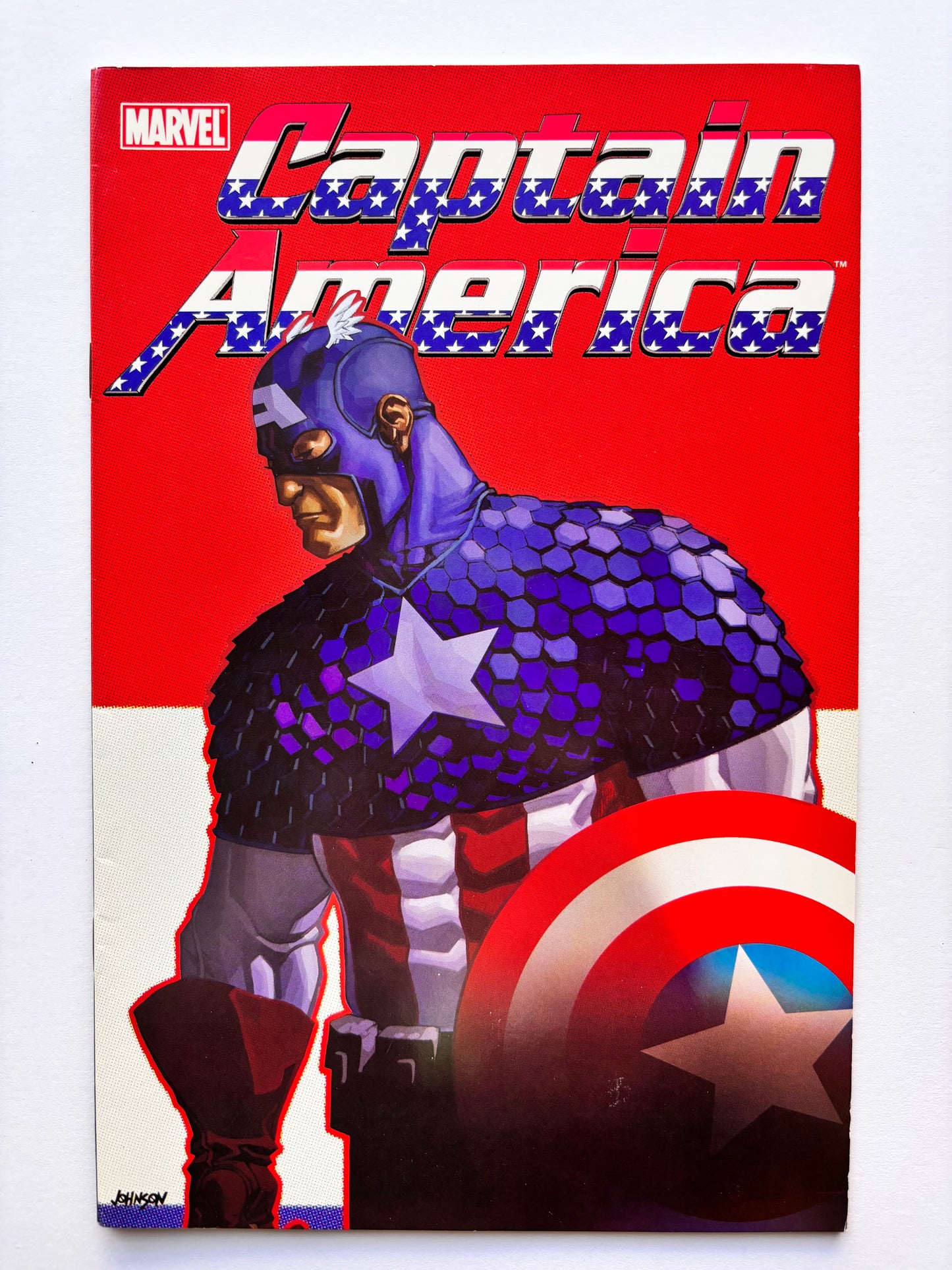 Captain America Marvel Legends Poster Book (2004)