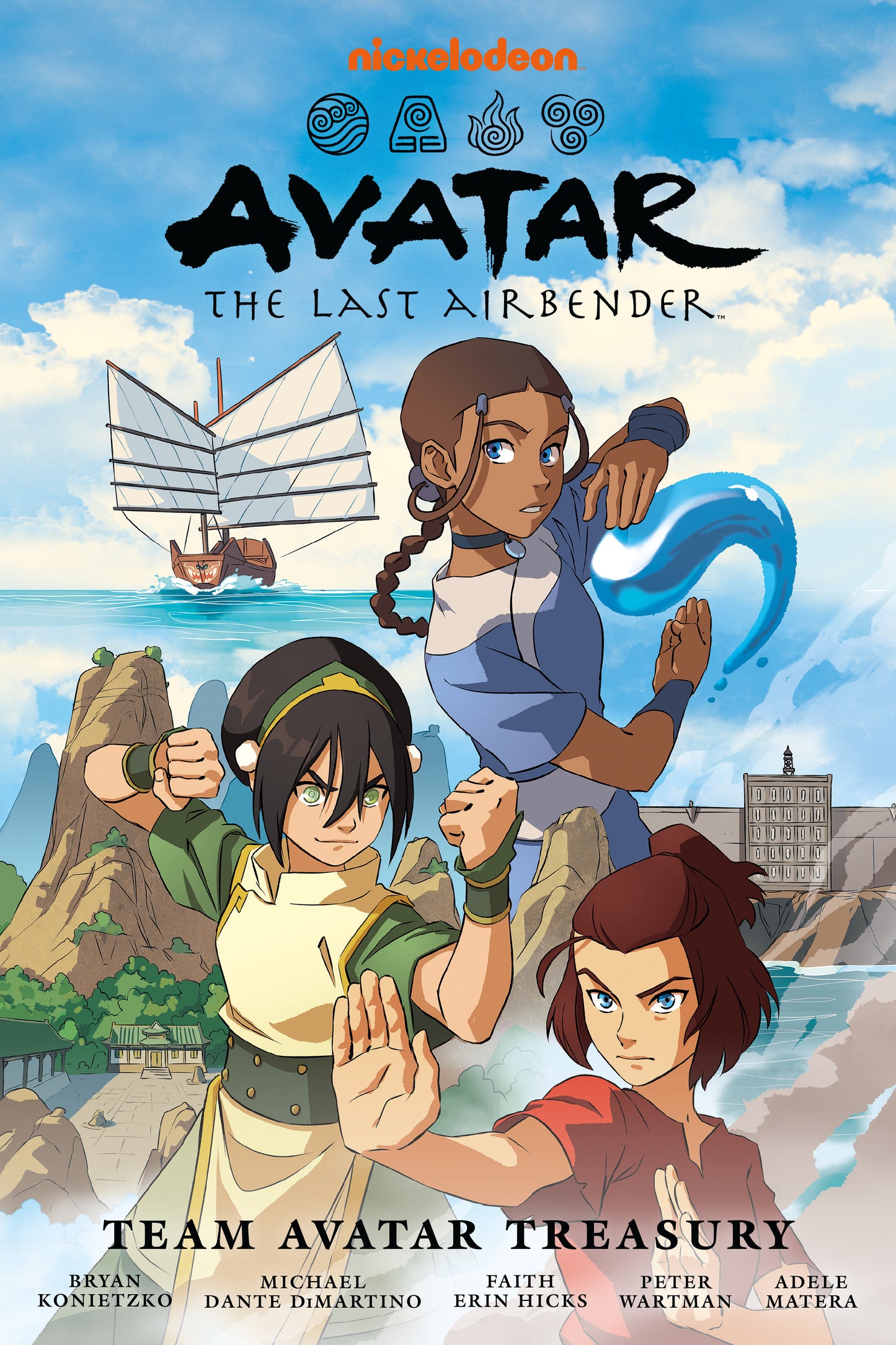 Avatar: The Last Airbender Team Avatar Treasury Omnibus