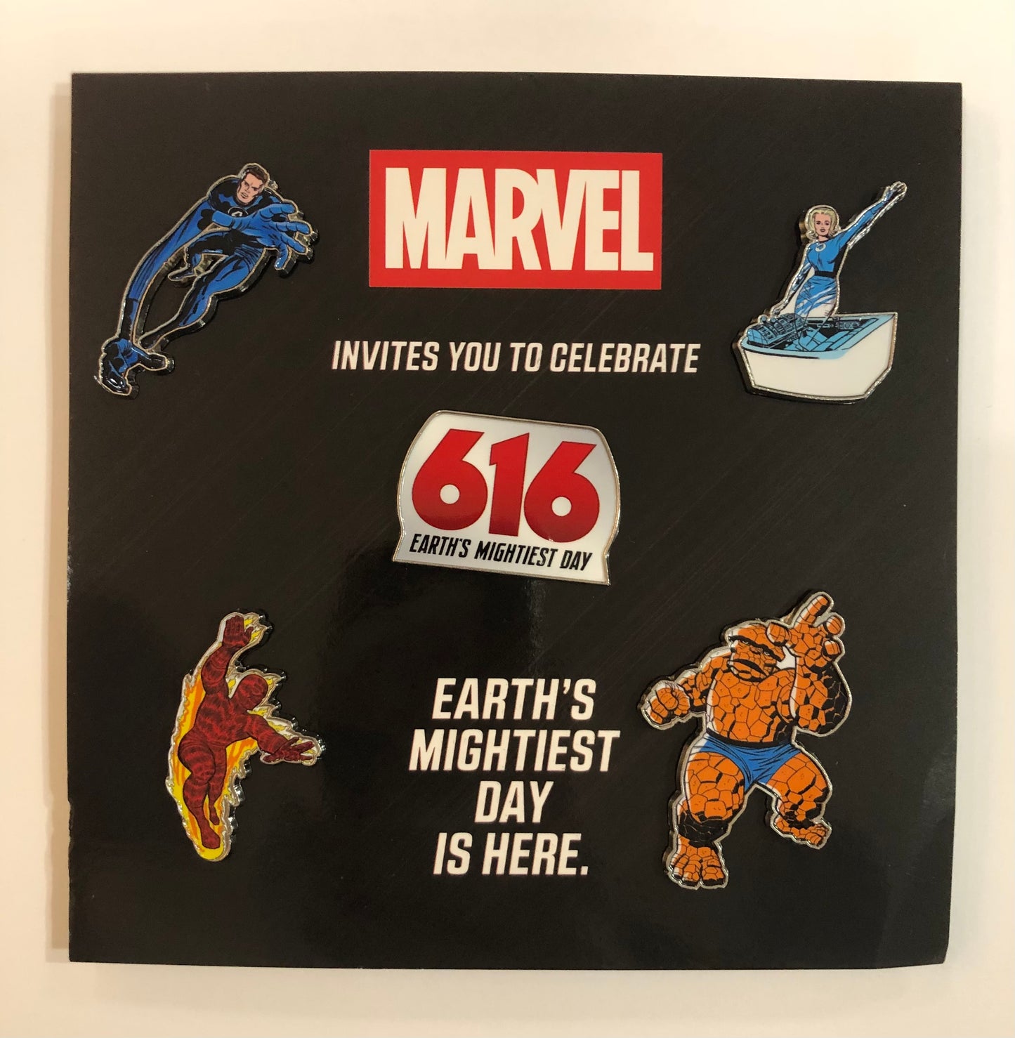 616 Day 2025 Enamel Pin Set