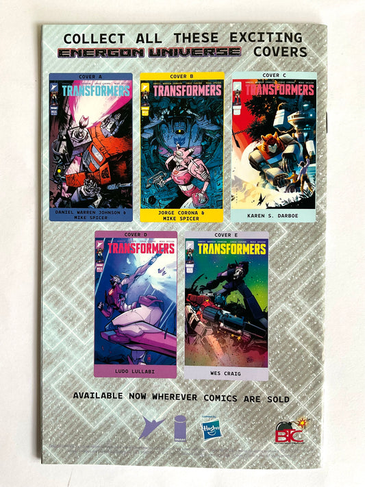 Transformers #11 Big Time Collectibles Ivan Tao Hip-Hop Variant