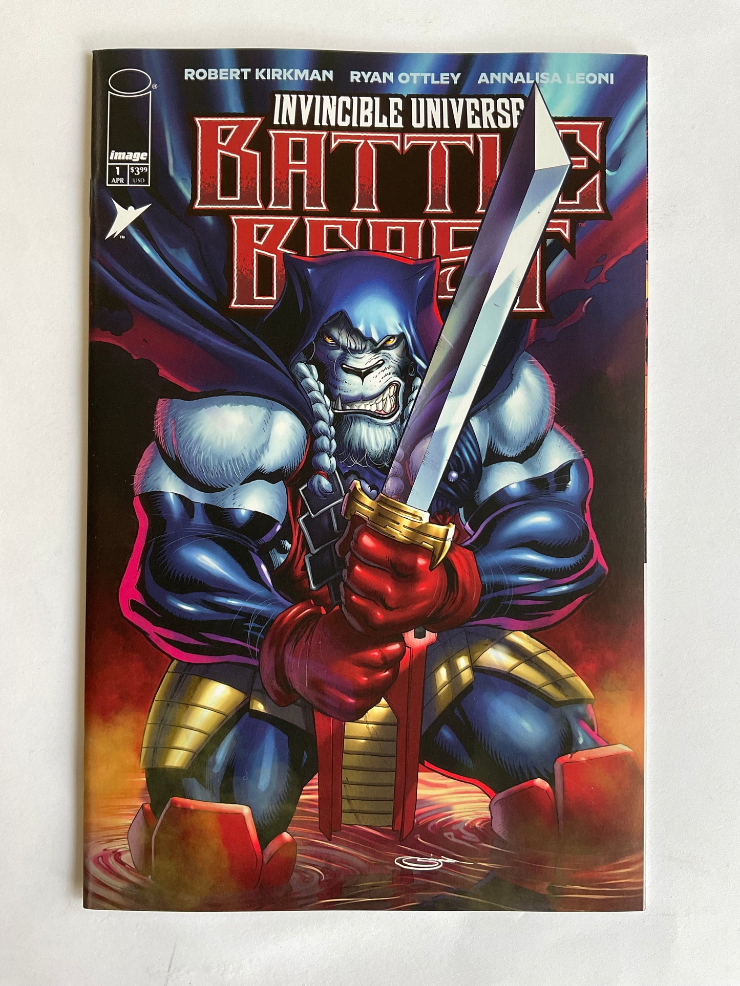 Invincible Universe: Battle Beast #1 Sajad Shah Trade Dress Variant LTD 2000