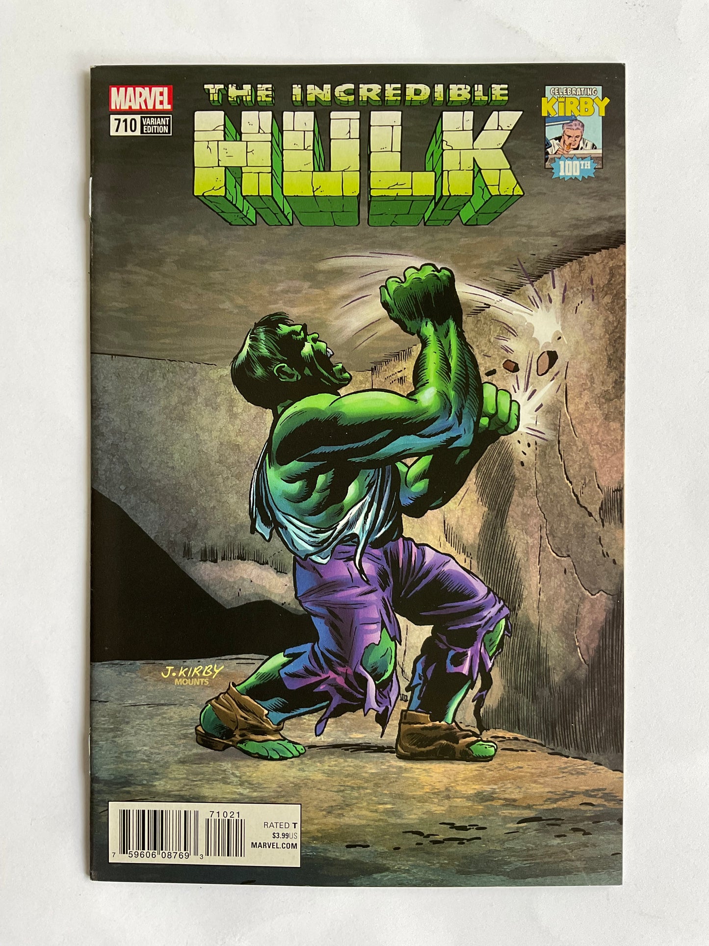 Hulk #710 Kirby Variant Cover