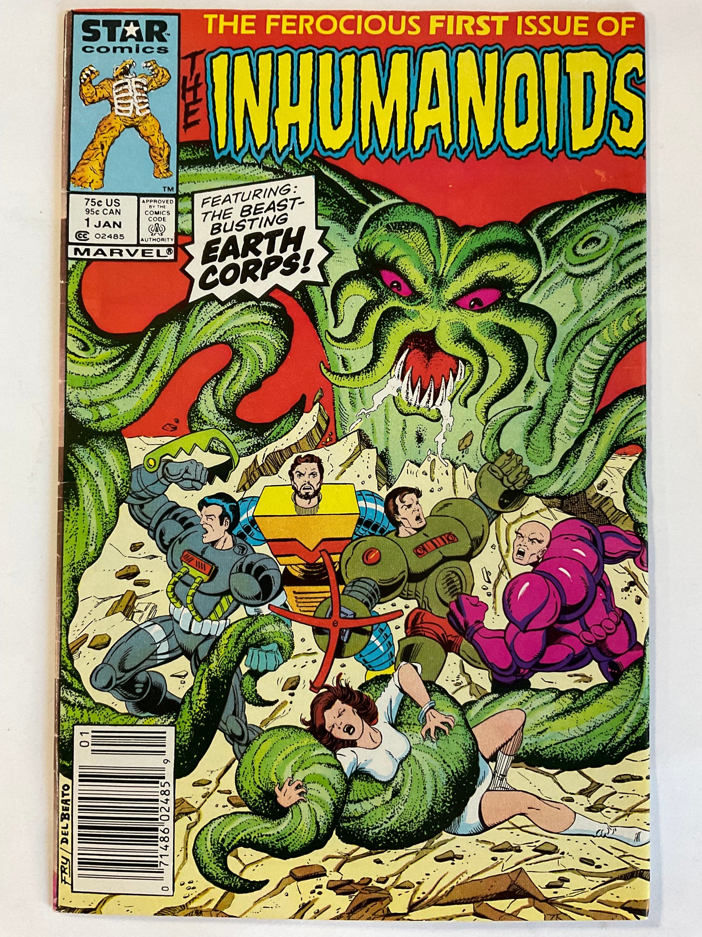 The Inhumanoids Set