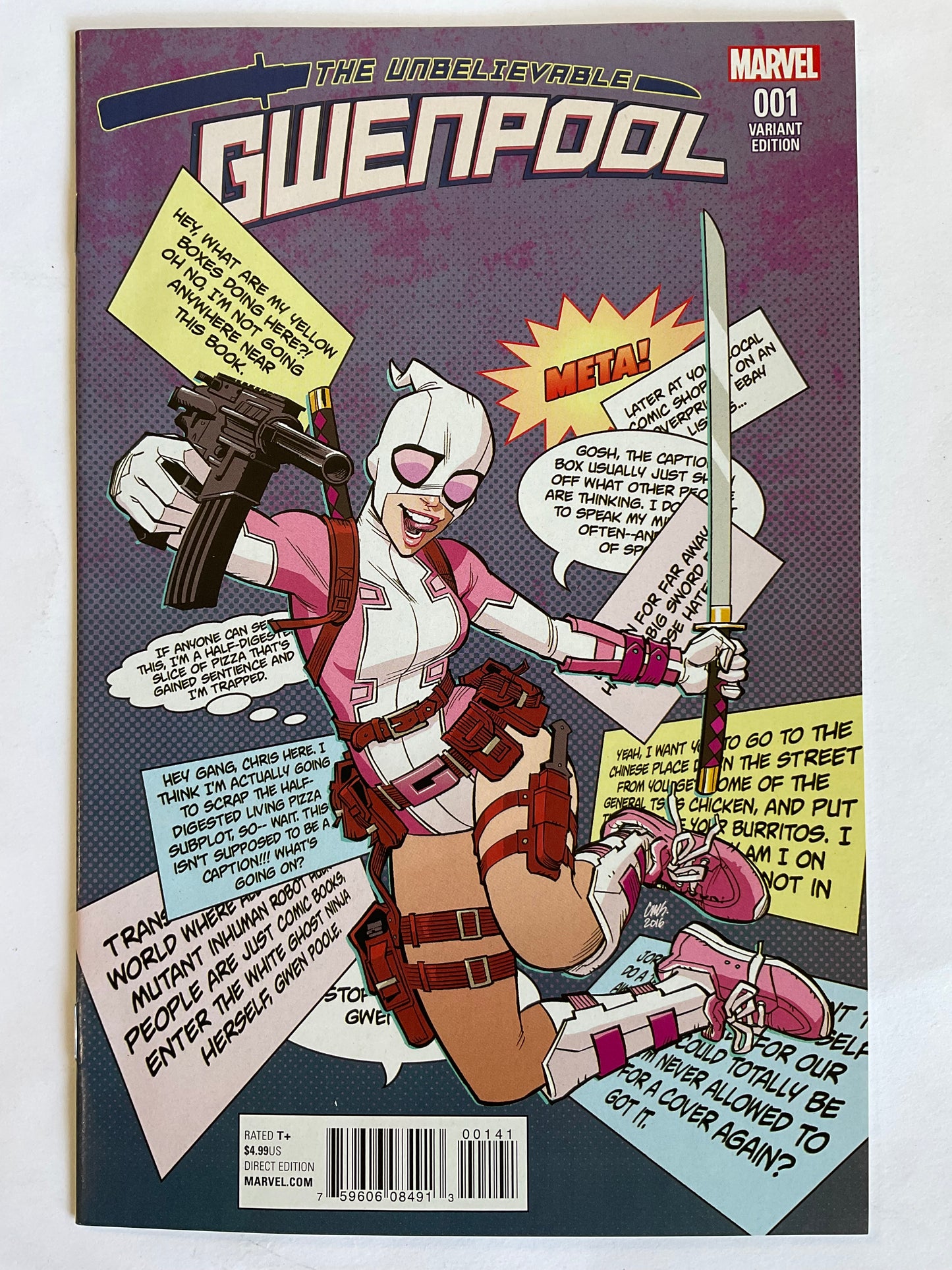 Gwenpool #1 Incentive Variant