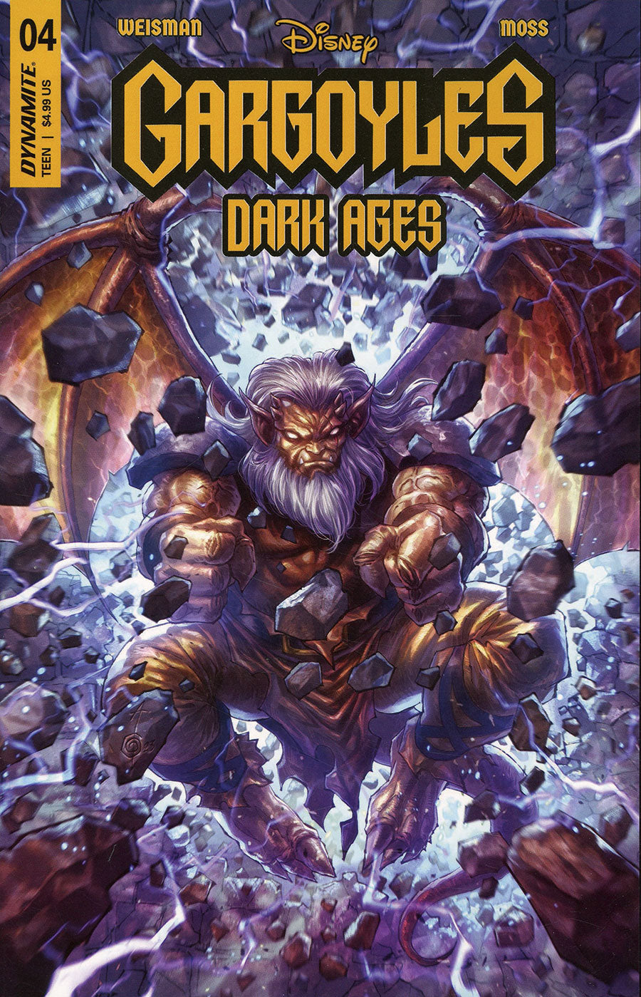 Gargoyles Dark Ages #4 Cover B Quah