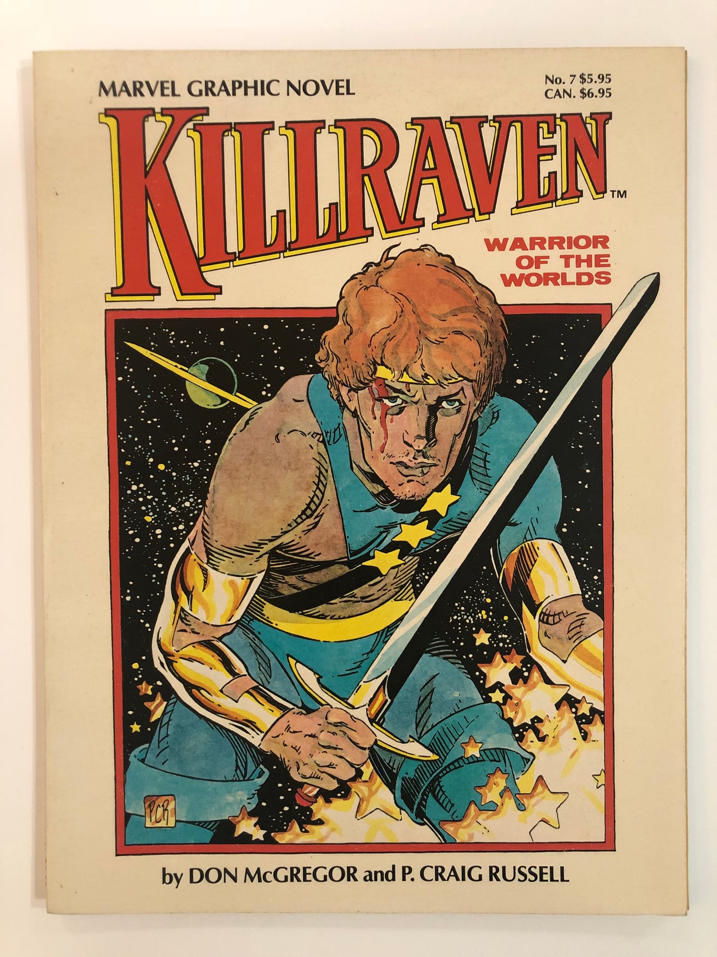 Killraven Warrior of the Worlds (Marvel Graphic Novel, 1983) #7 Second Print