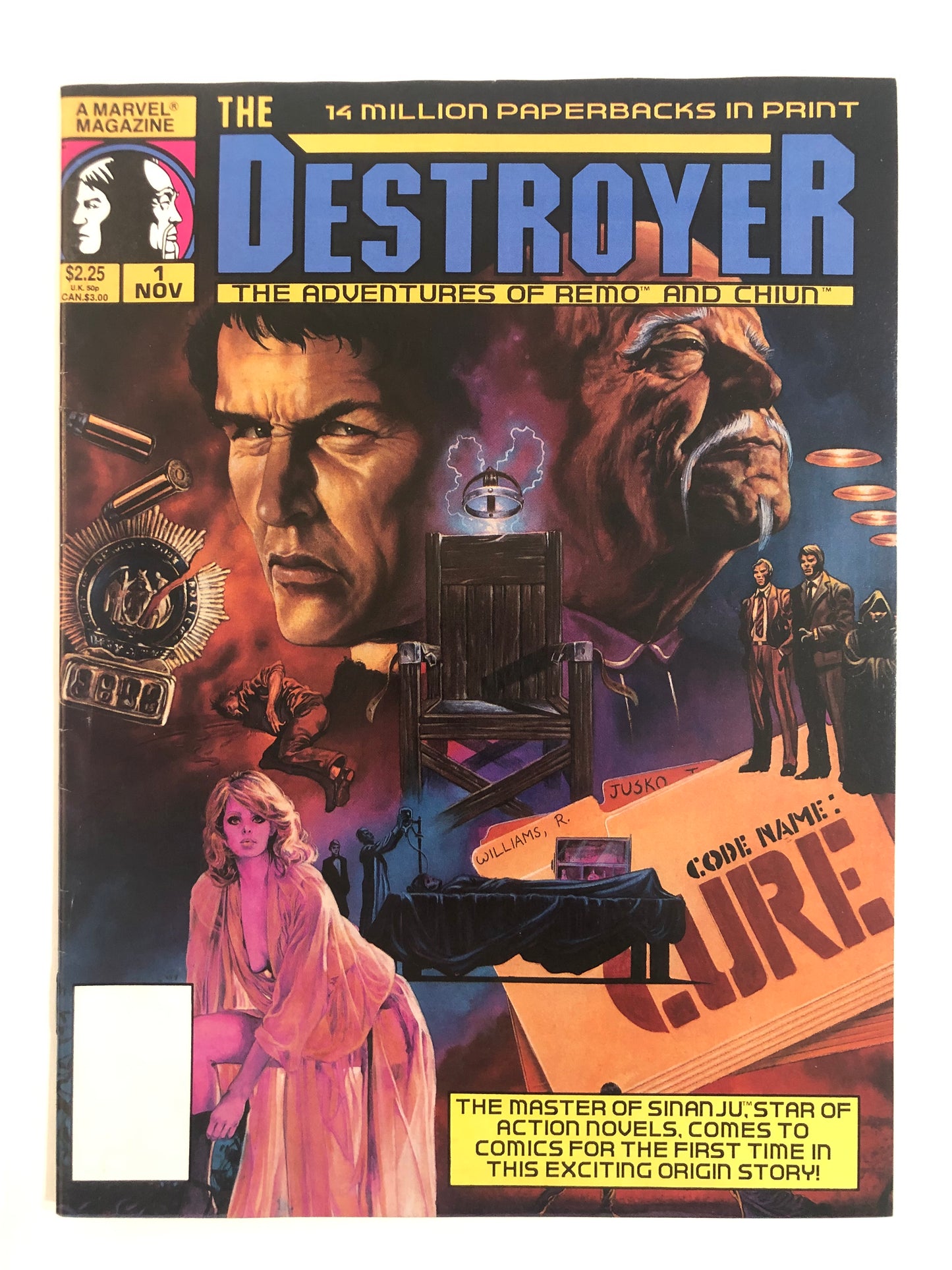 Destroyer, The Adventures of Remo and Chuin (Marvel Magazine, 1989) #1
