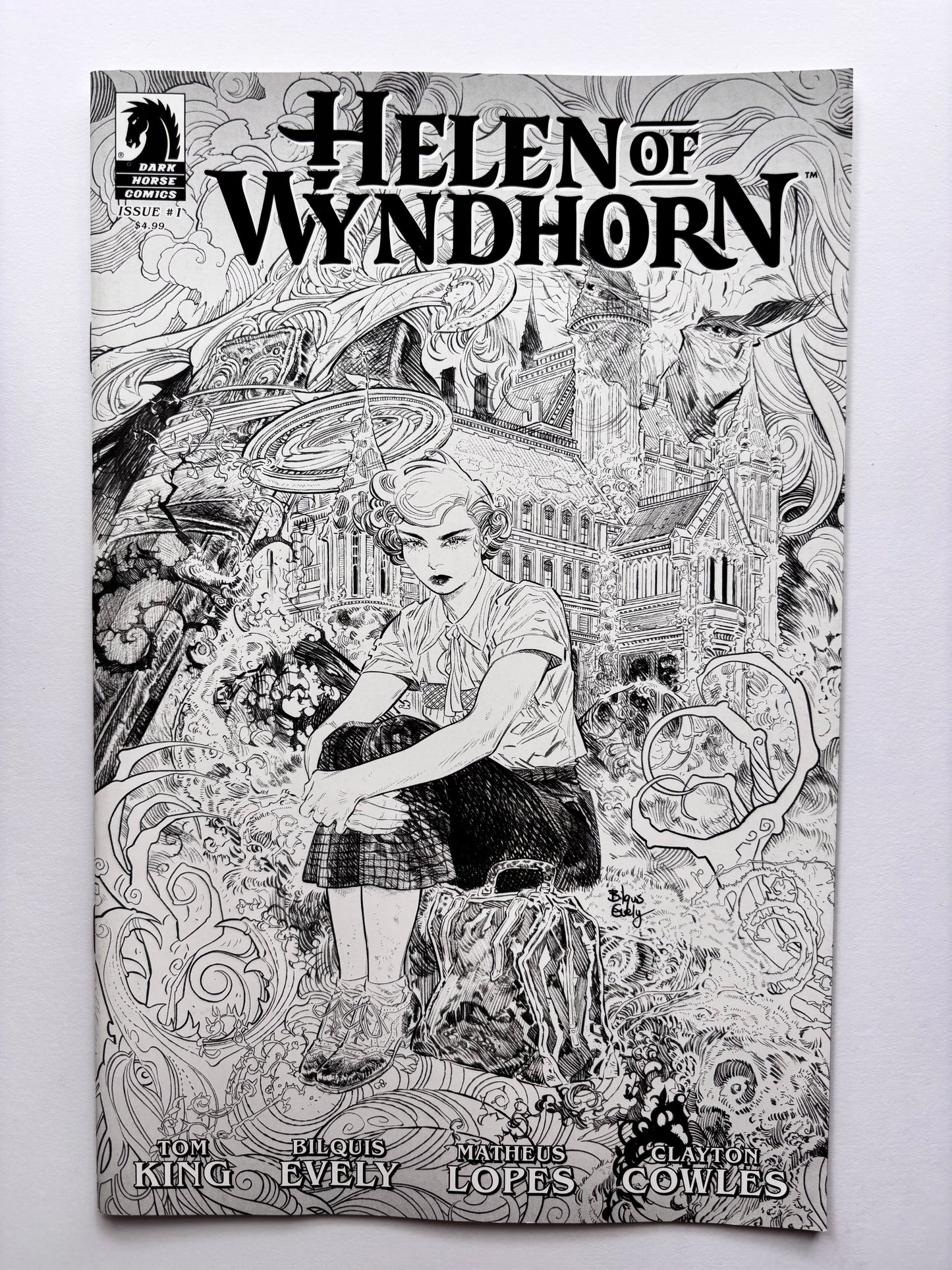 Helen Of Wyndhorn #1 (Cover A) (Black & White) (Bilquis Evely) (2nd Print)