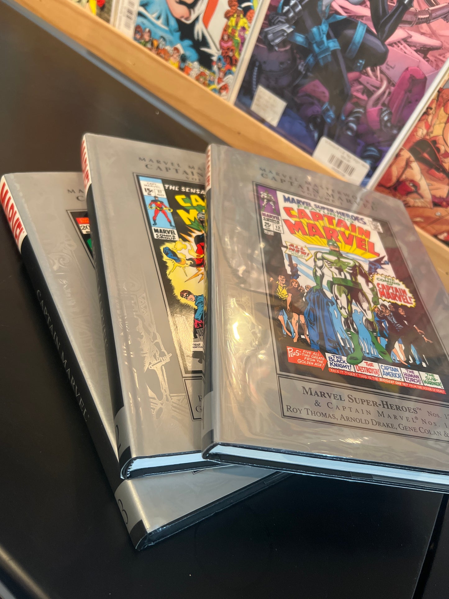 Marvel Masterworks Captain Marvel Vols 1-3 Set