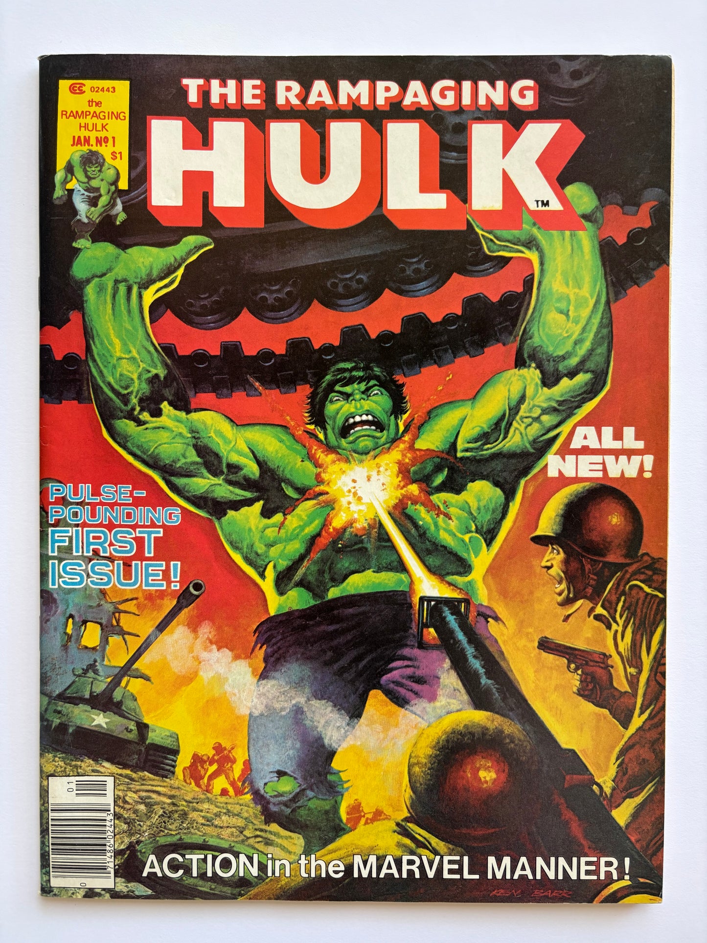 Rampaging Hulk (1977 Magazine) #1