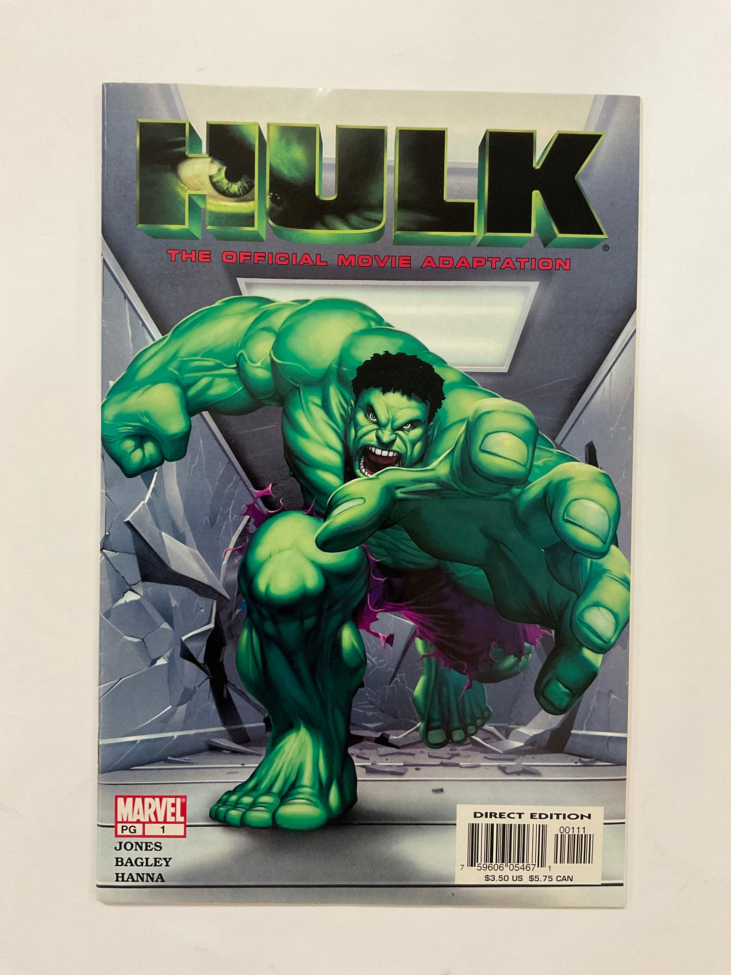 Hulk The Movie Adaptation #1