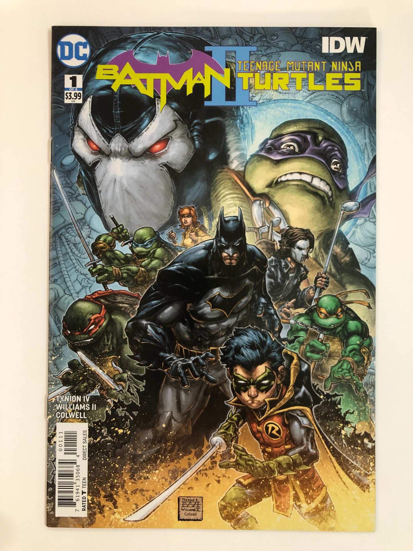 Batman Teenage Mutant Ninja Turtles II (2018) #1