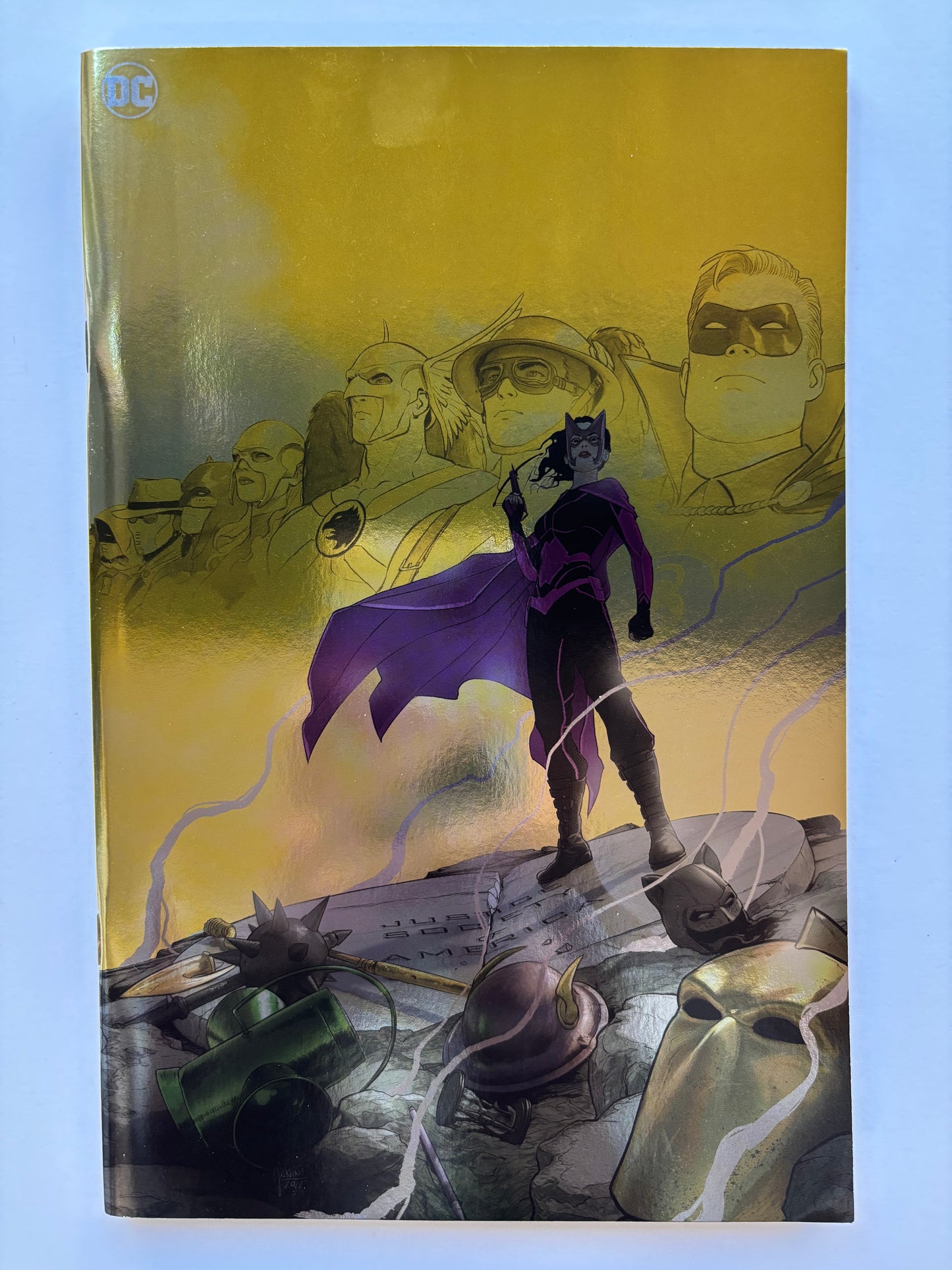 Justice Society of America (2023) #1 Cvr B Gold Edition Foil