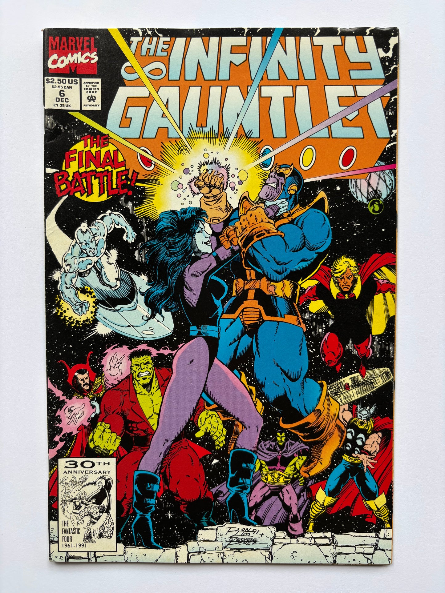 Infinity Gauntlet (1991 Series) #6